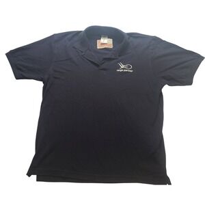 B&C‎ Collection Heavymill Navy Blue Cargo-Partner Logo Polo Shirt Unisex Large